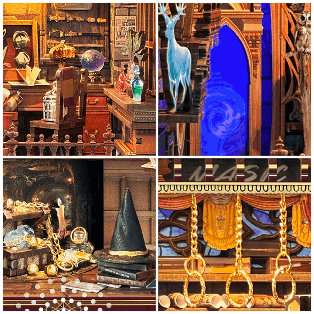 Book Nook Magic Studio details produit