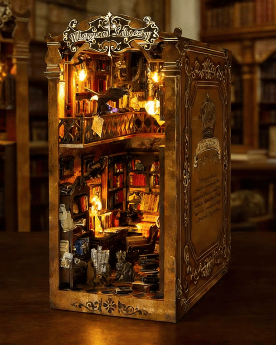 Book Nook Magical Library