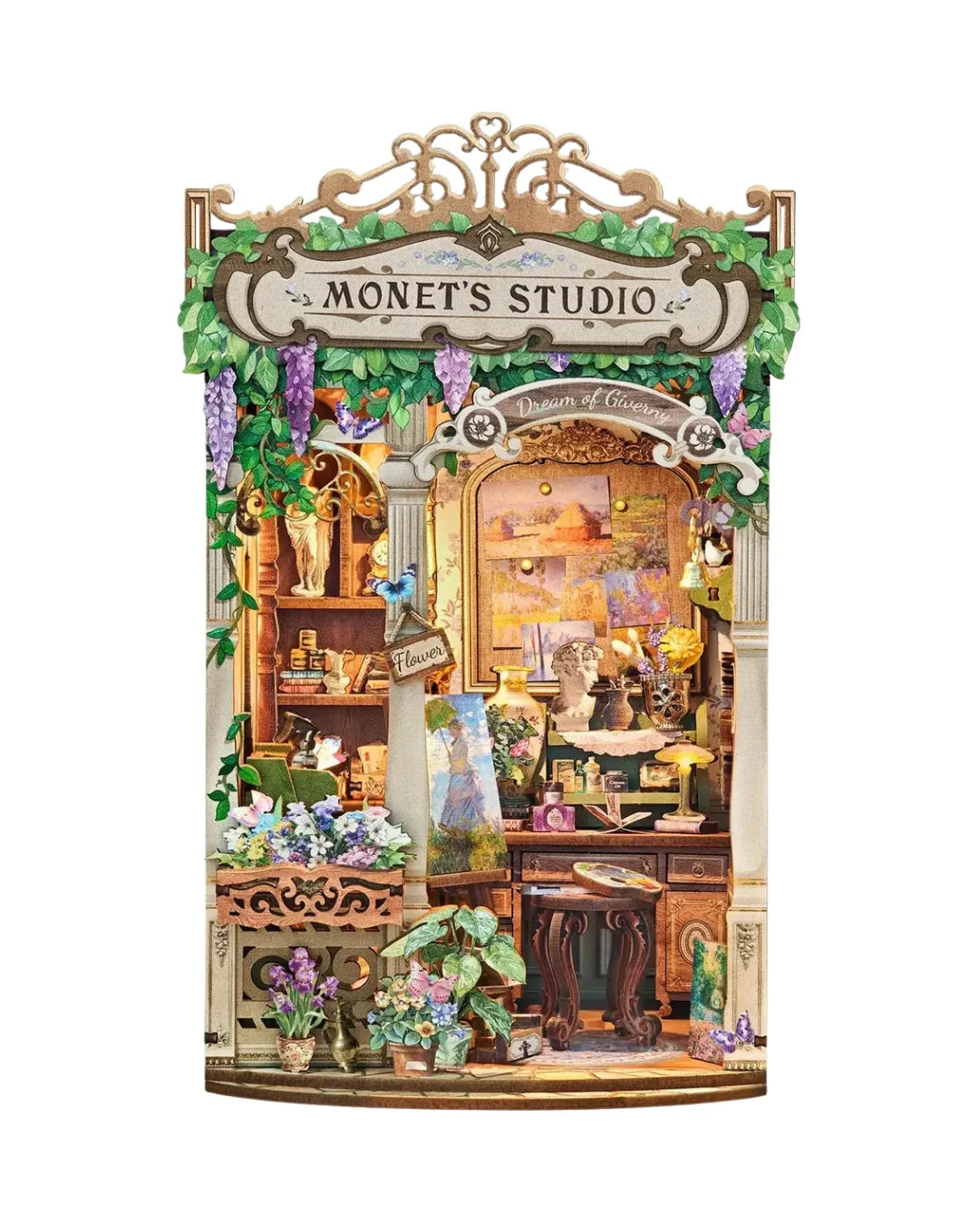 Book Nook Monet's Impression