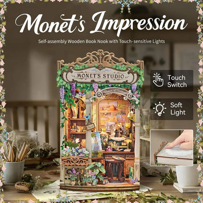 Book Nook Monet's Impression