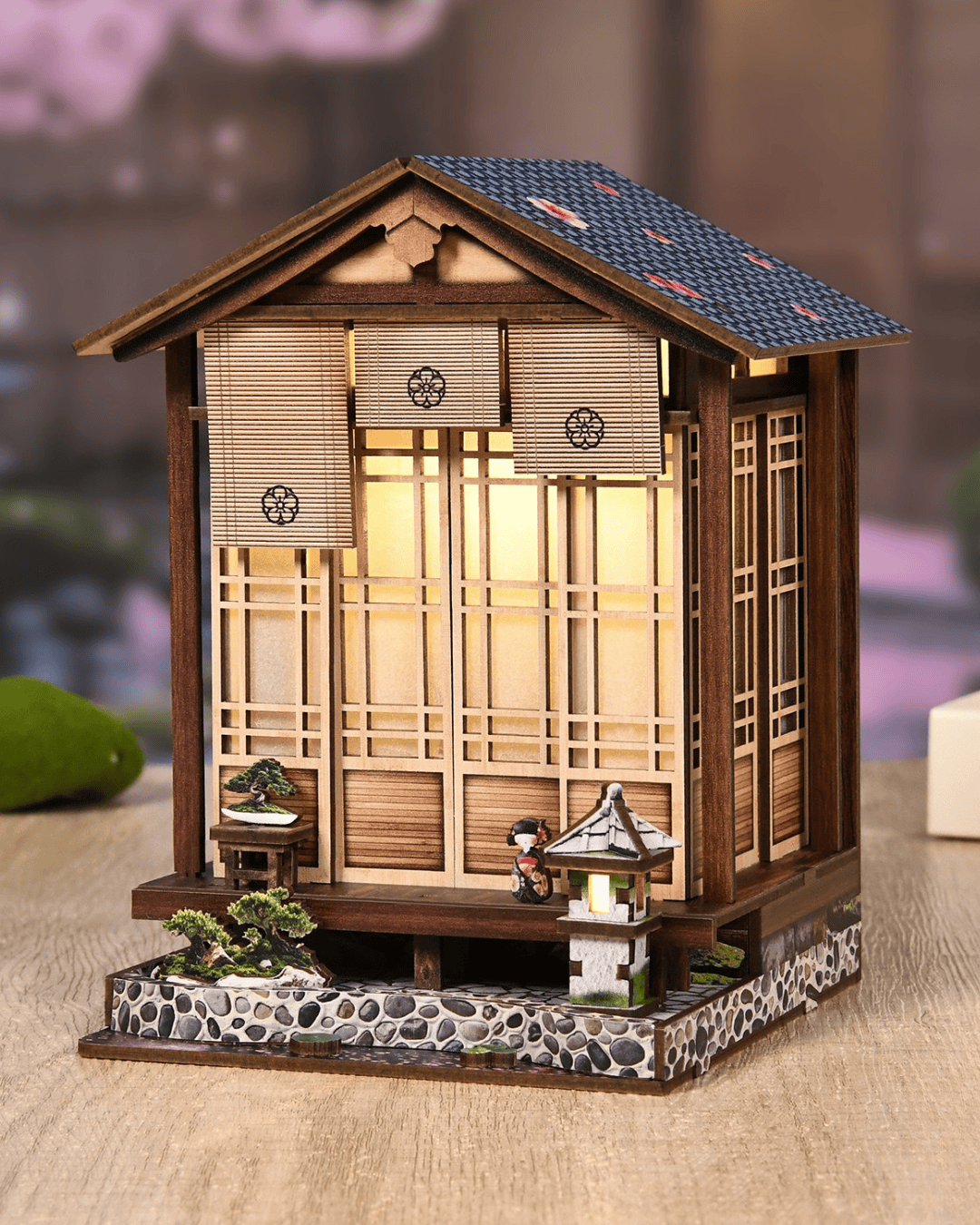 Book Nook Moss-Lantern Harmony Garden