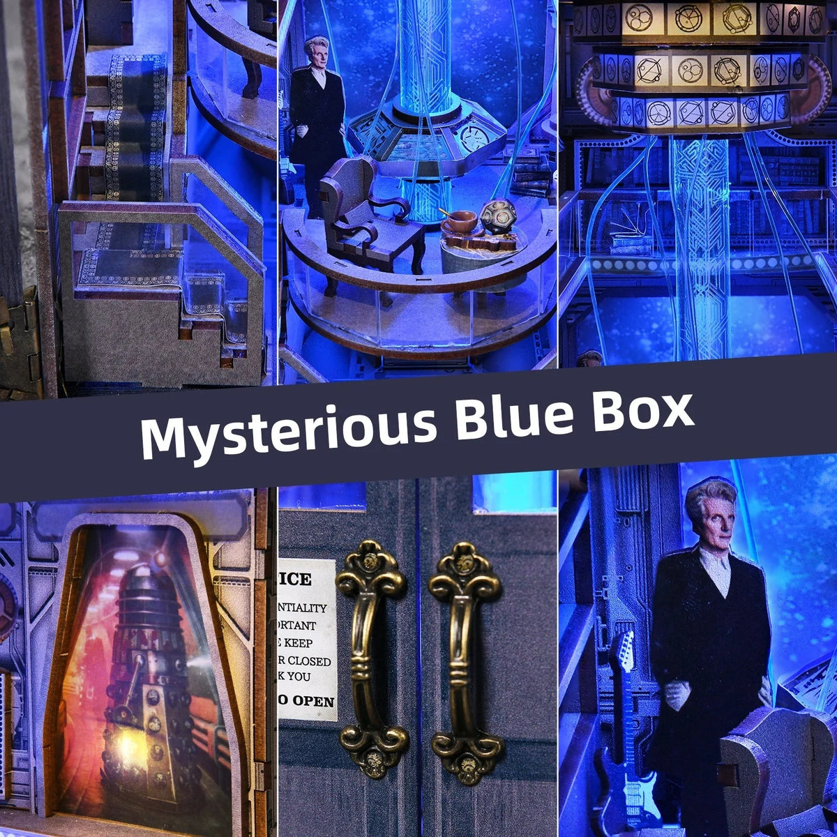 Book Nook Mysterious Blue Box