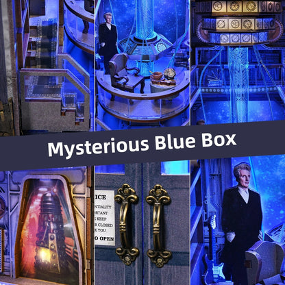 Book Nook Mysterious Blue Box