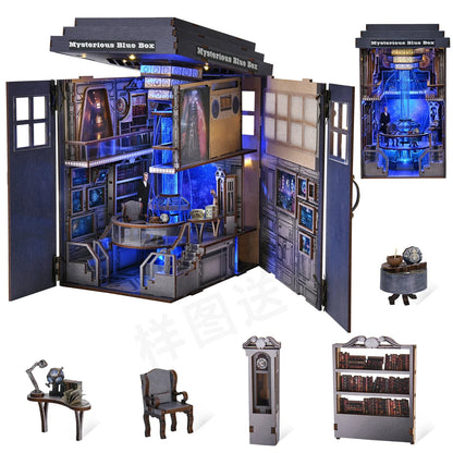 Book Nook Mysterious Blue Box