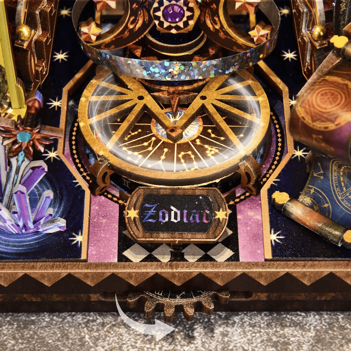 Book Nook Mystic Zodiac