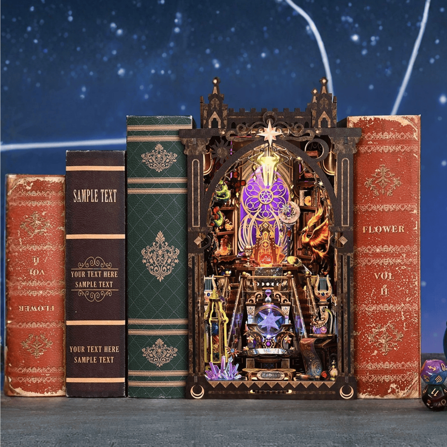 Book Nook Mystic Zodiac