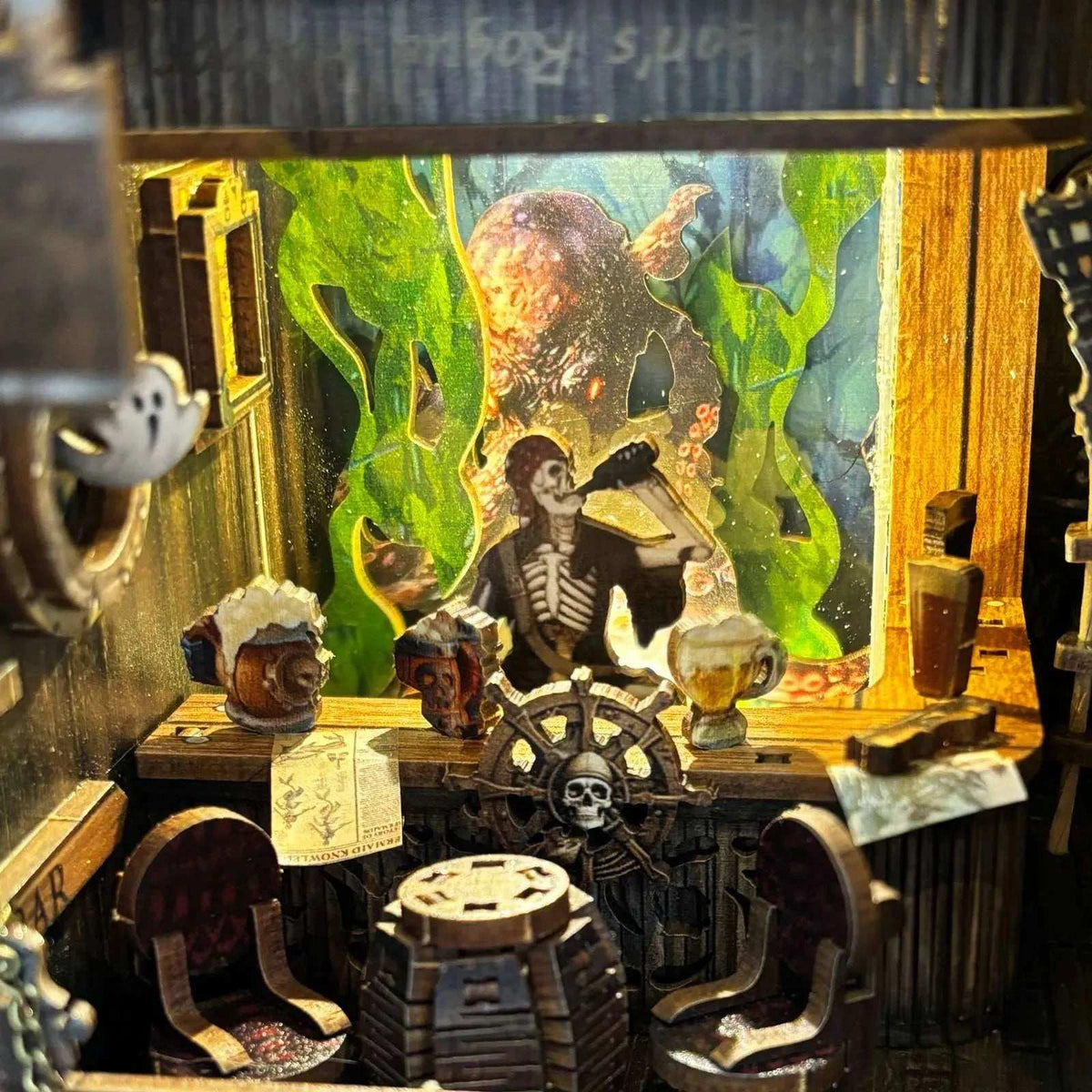Book Nook New World Ghost Ship