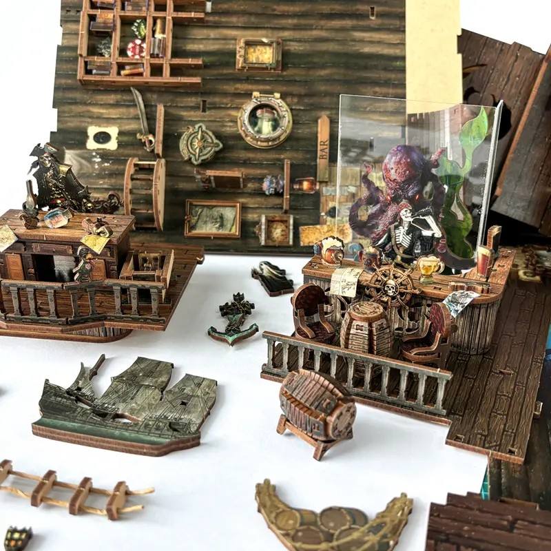 Book Nook New World Ghost Ship