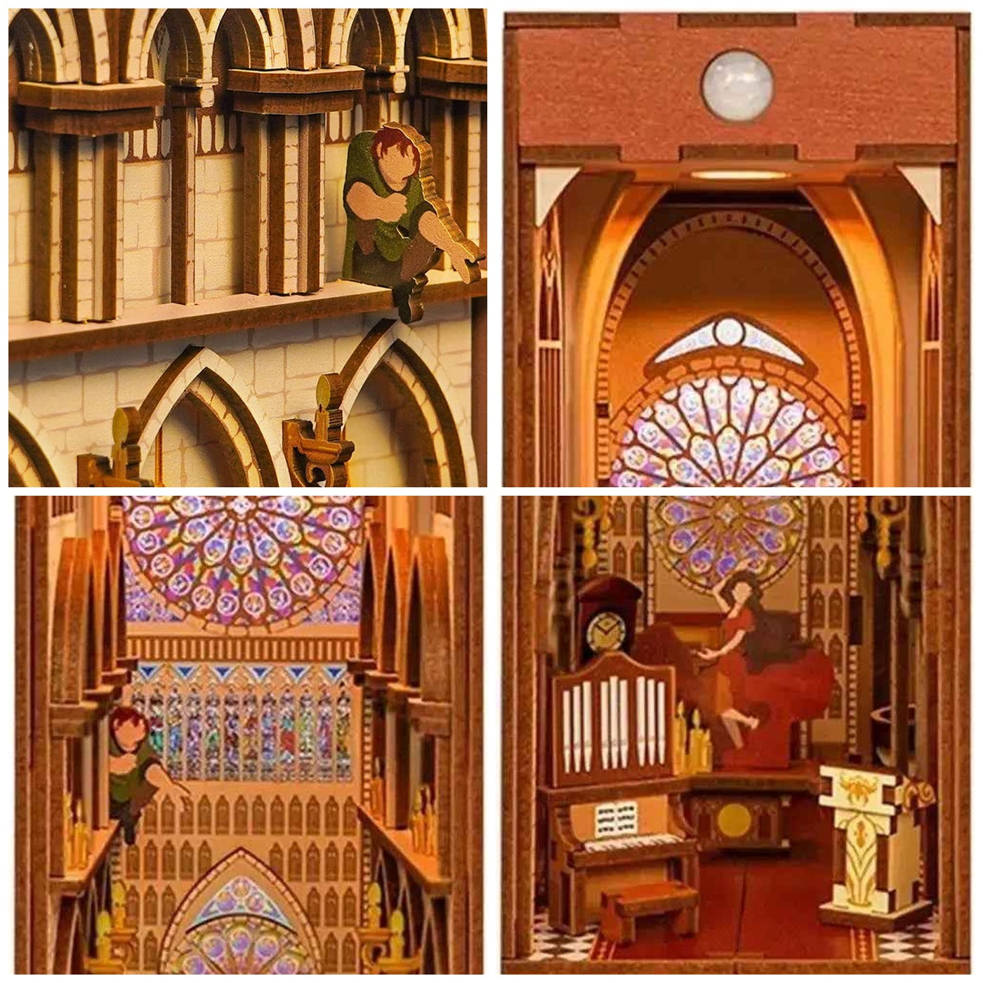 Book Nook Notre-Dame de Paris details produit