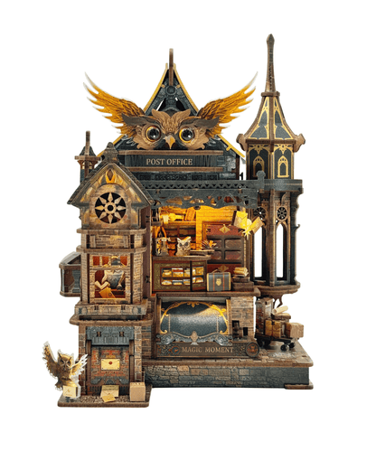 Book Nook Owl Post Office