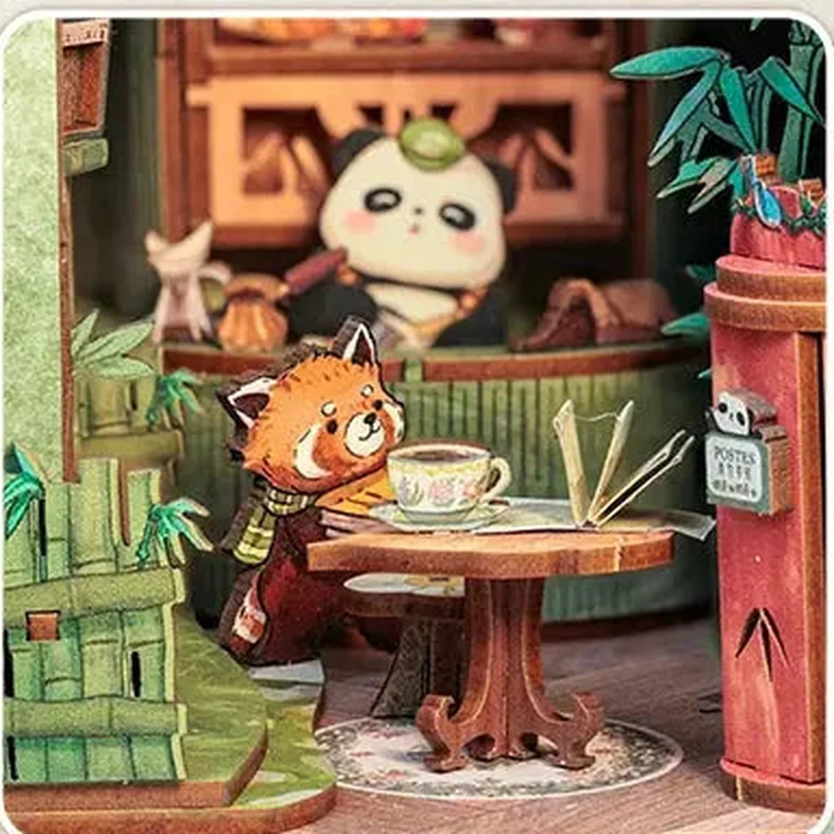 Book Nook Panda Bookshop
