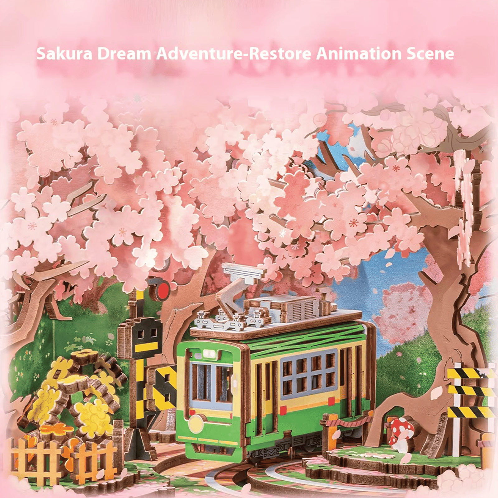 Book Nook Sakura Dreamy Tour