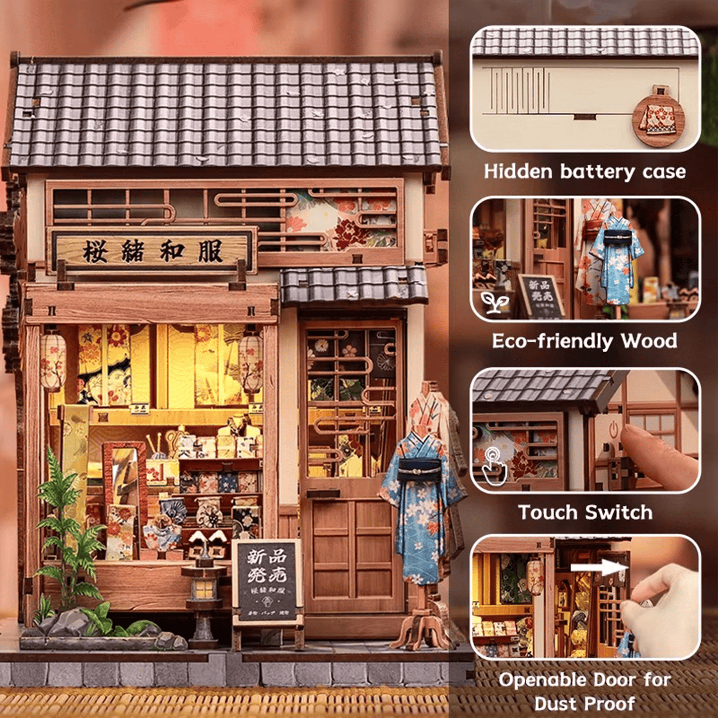 Book Nook Sakura O Kimono Shop