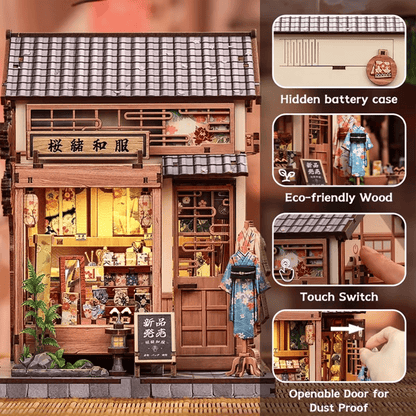 Book Nook Sakura O Kimono Shop