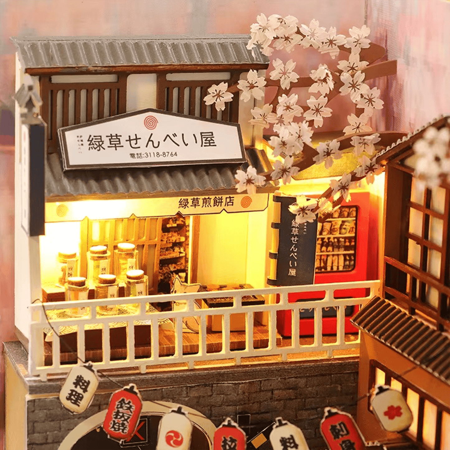 Book Nook Sakura Train Station