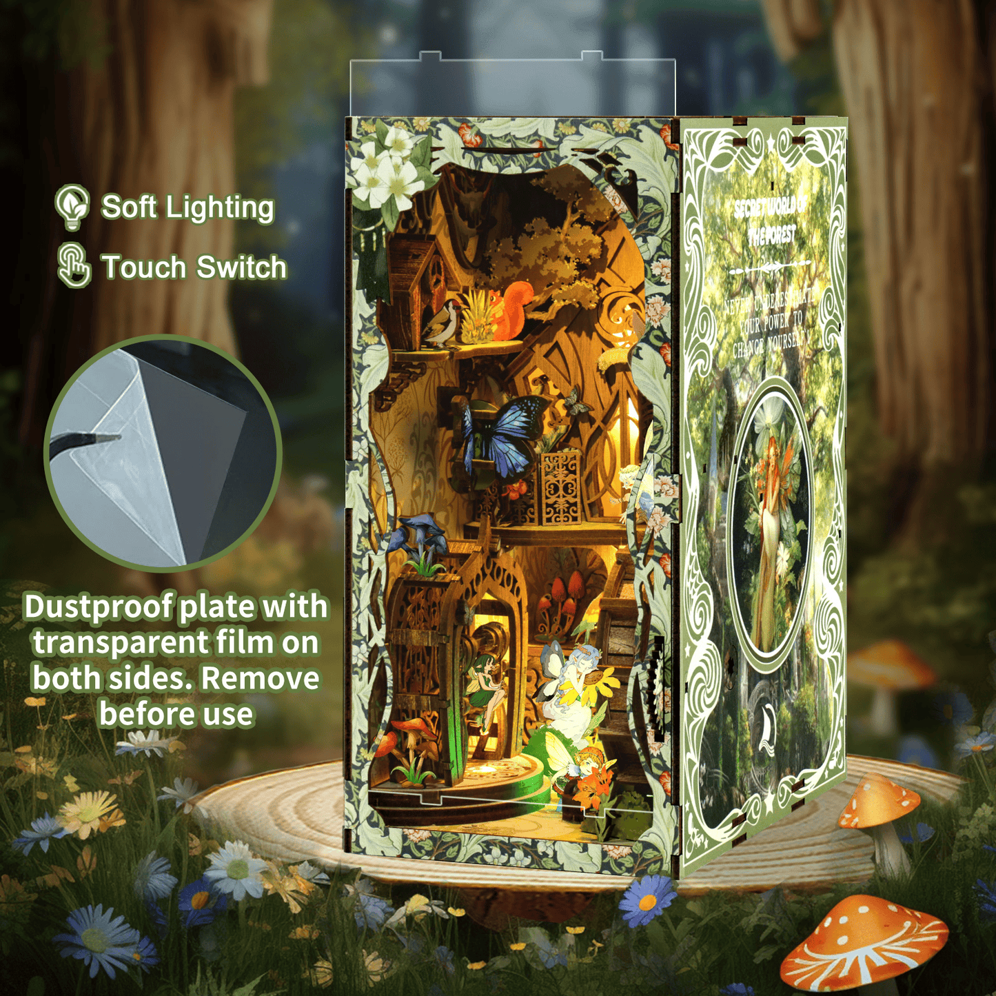 Book Nook Secret World of the Forest