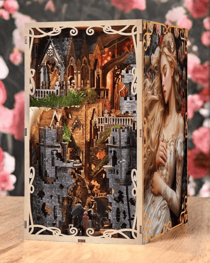 Book Nook Sleeping Beauty