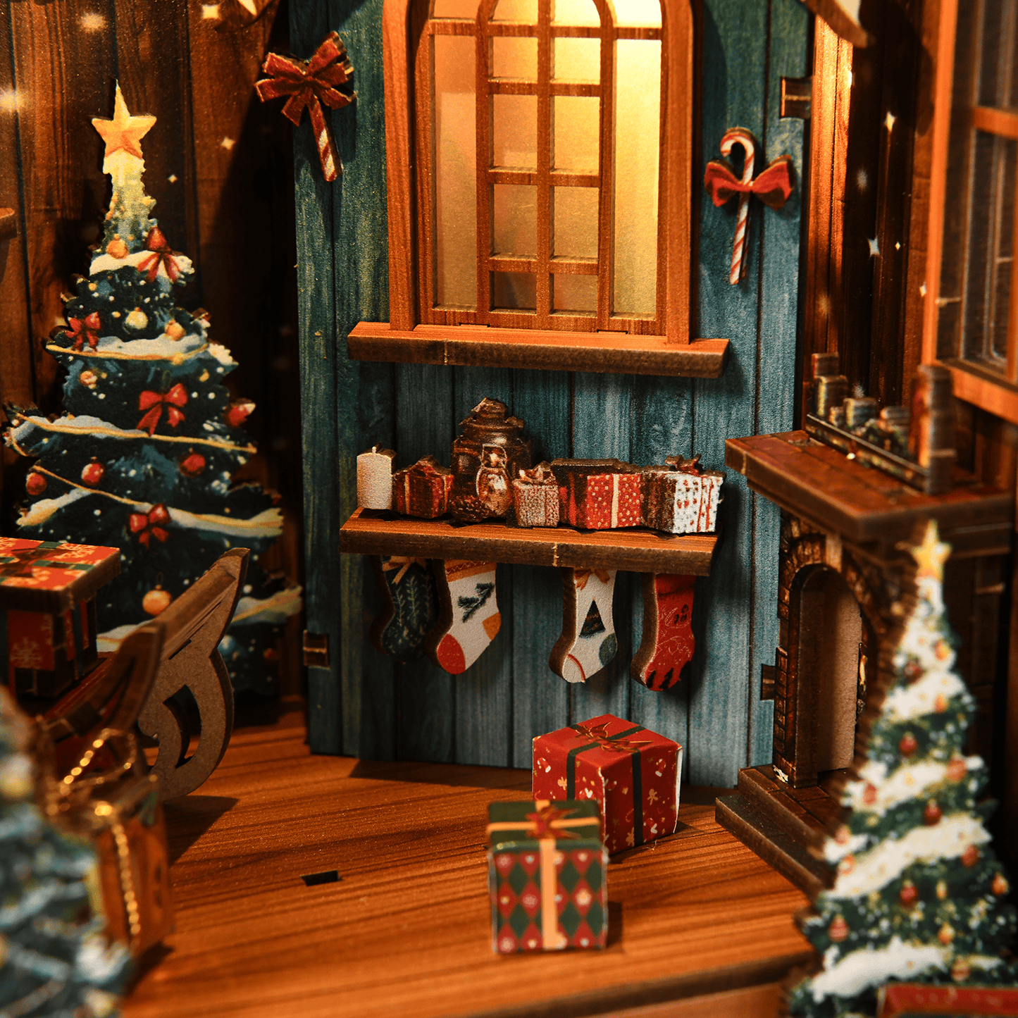Book Nook Snow Realm Wei Pavilion