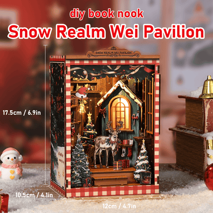 Book Nook Snow Realm Wei Pavilion