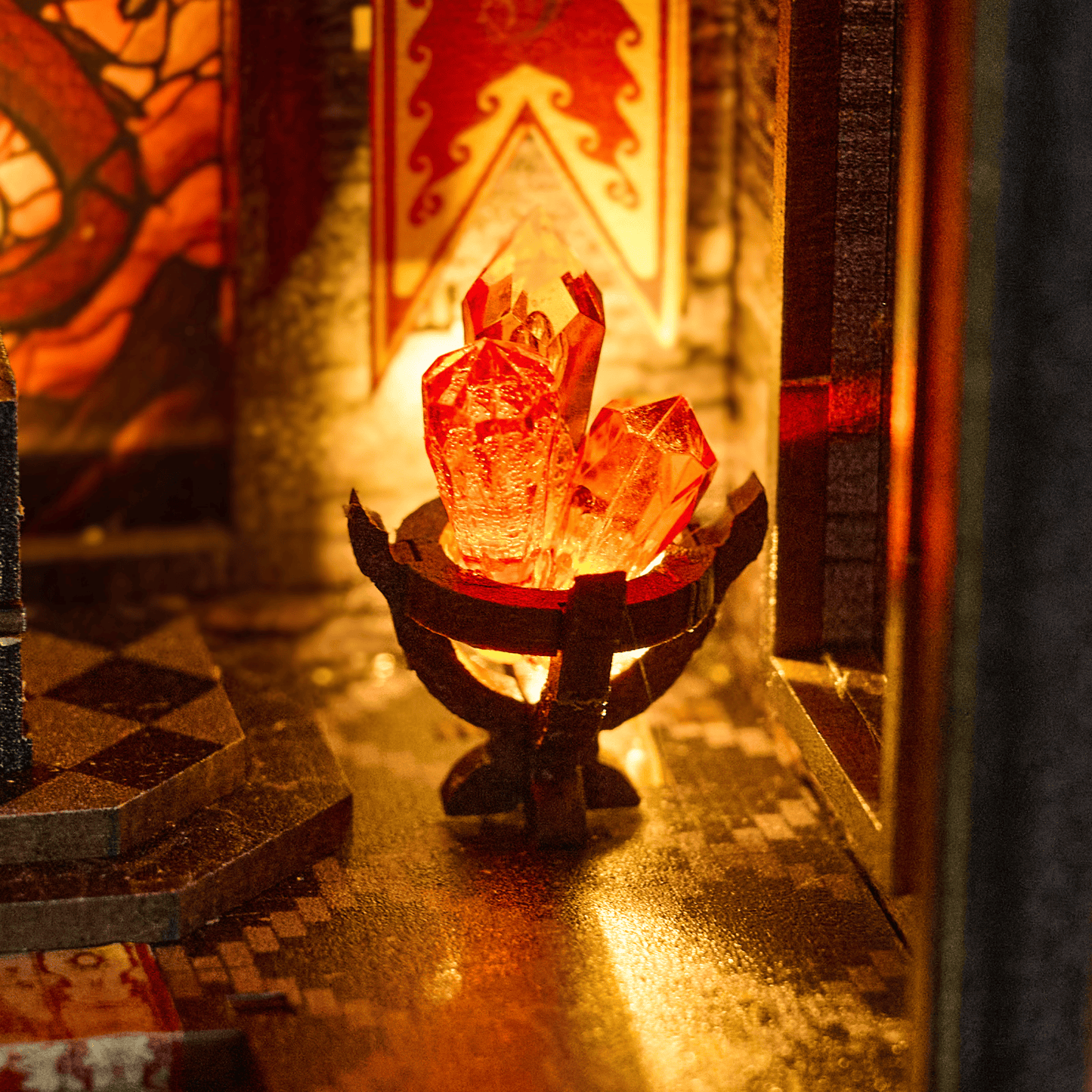 Book Nook Spire of The Wyrm