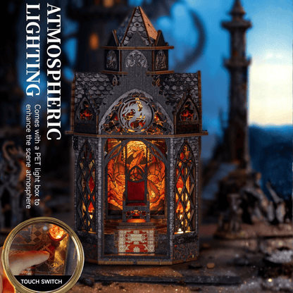 Book Nook Spire of The Wyrm