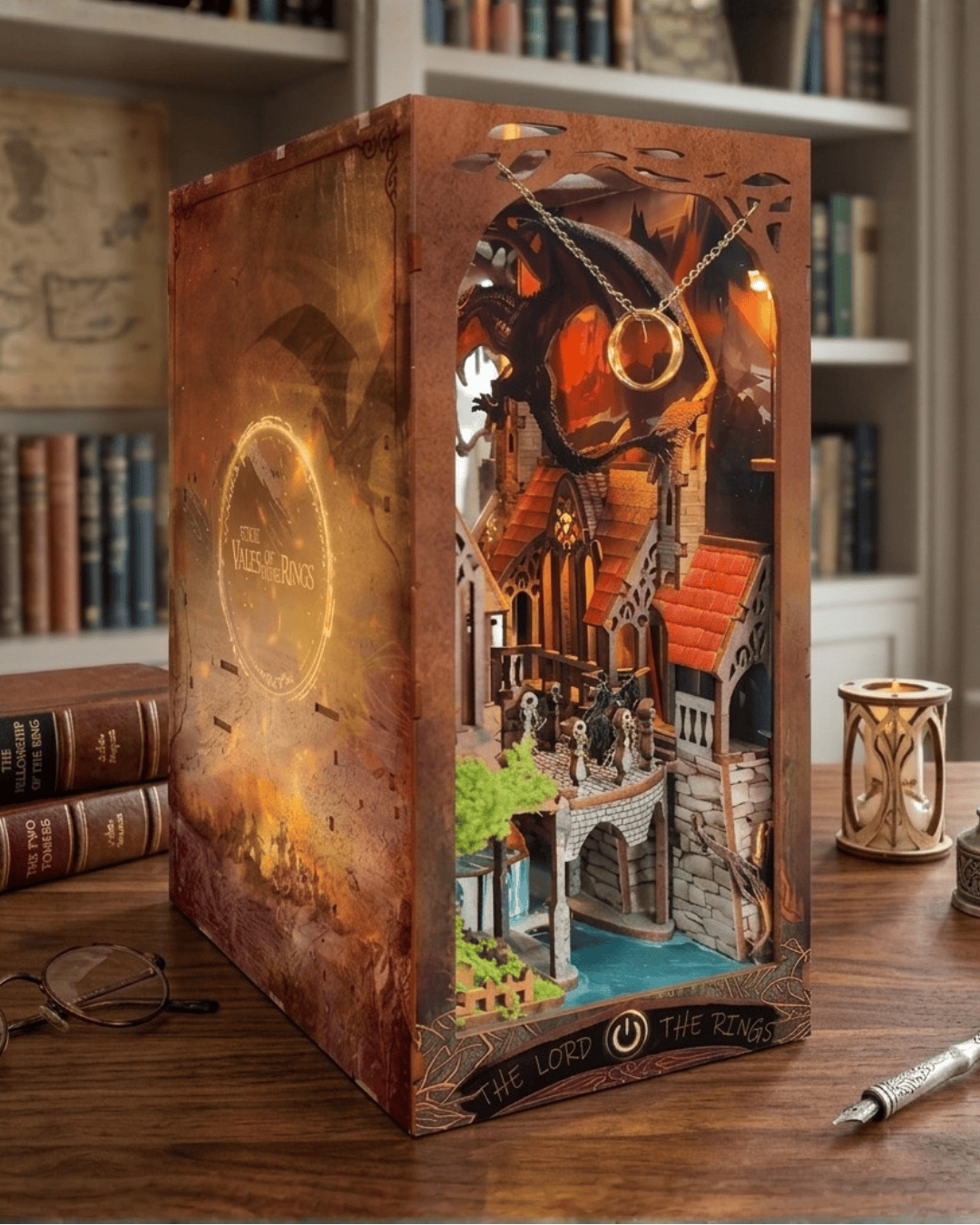 Book Nook Spirit Valley Magic Ring