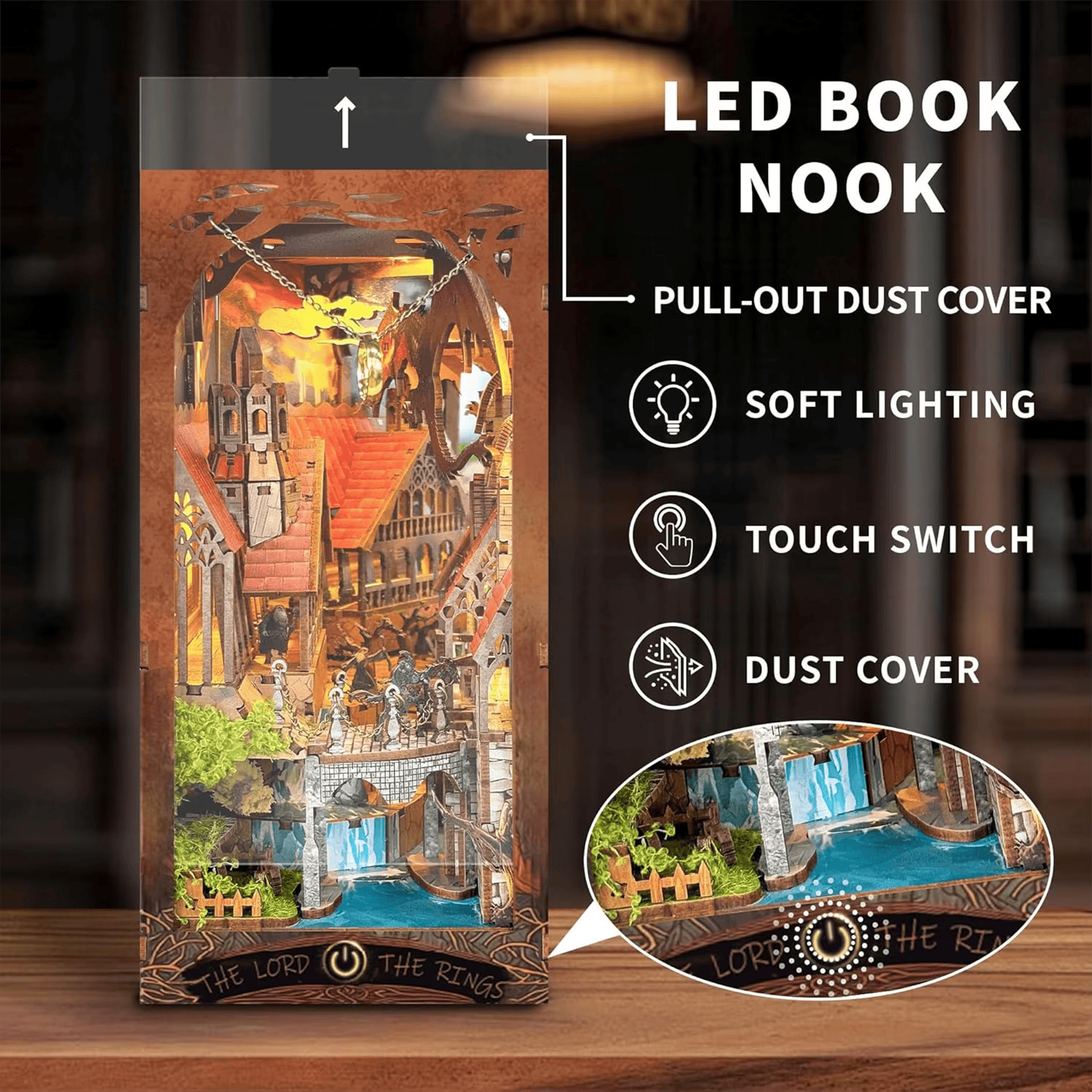 Book Nook Spirit Valley Magic Ring