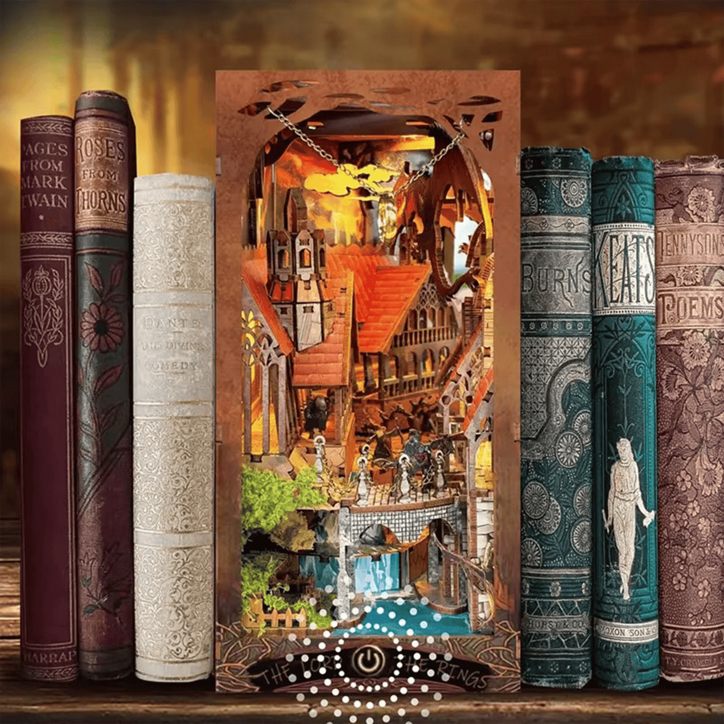 Book Nook Spirit Valley Magic Ring