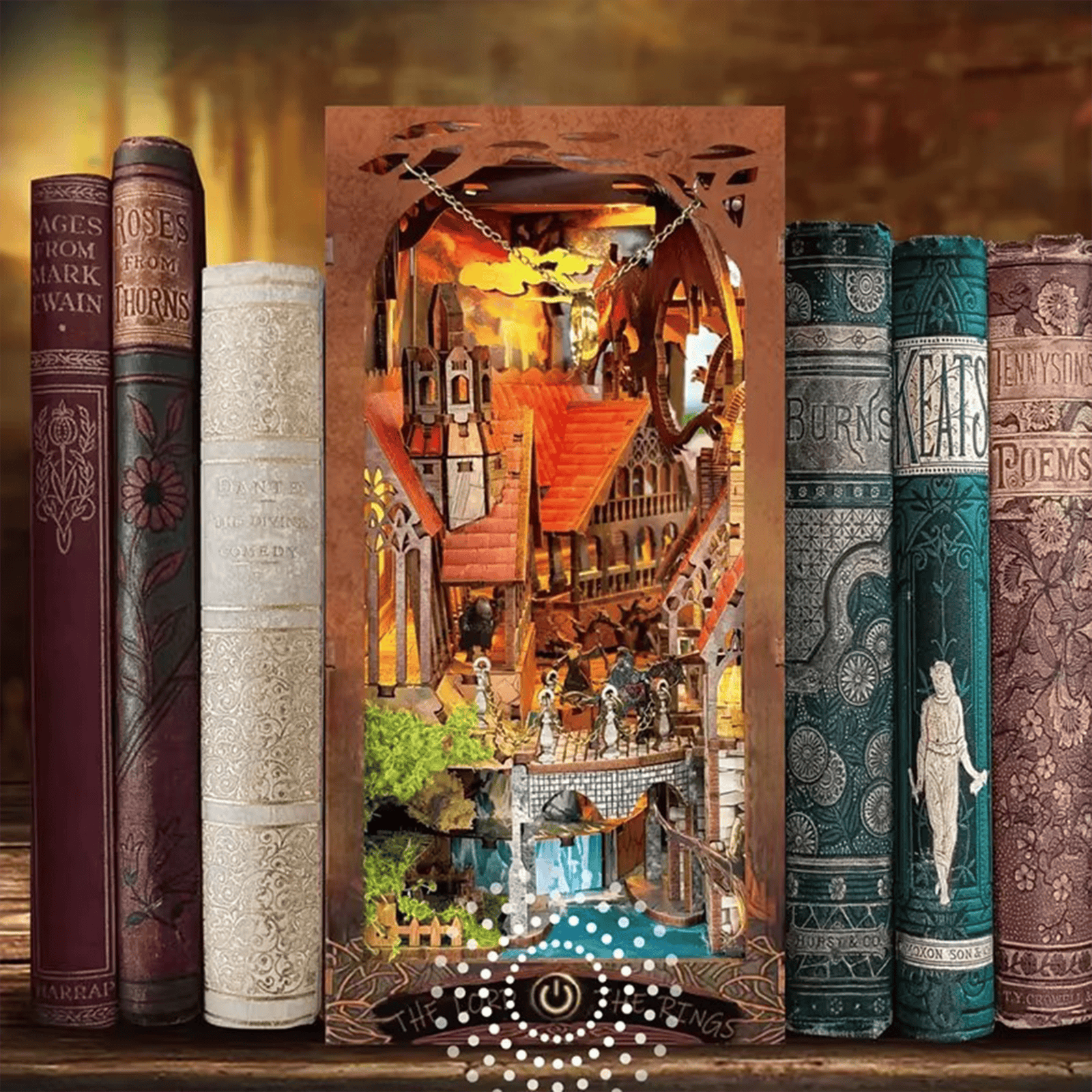 Book Nook Spirit Valley Magic Ring