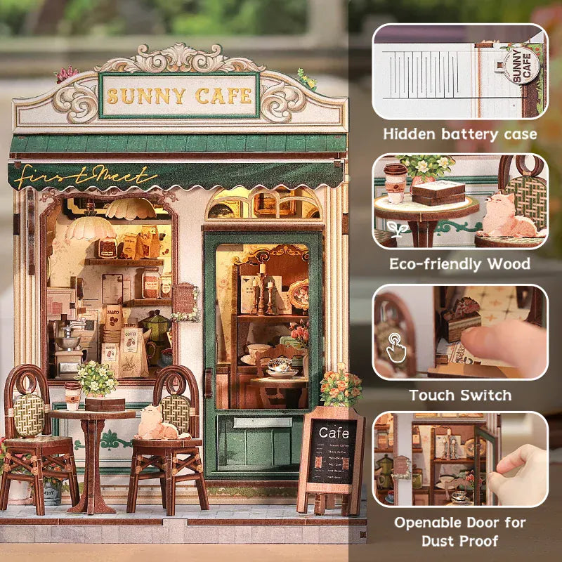 Book Nook Sunny Cafe