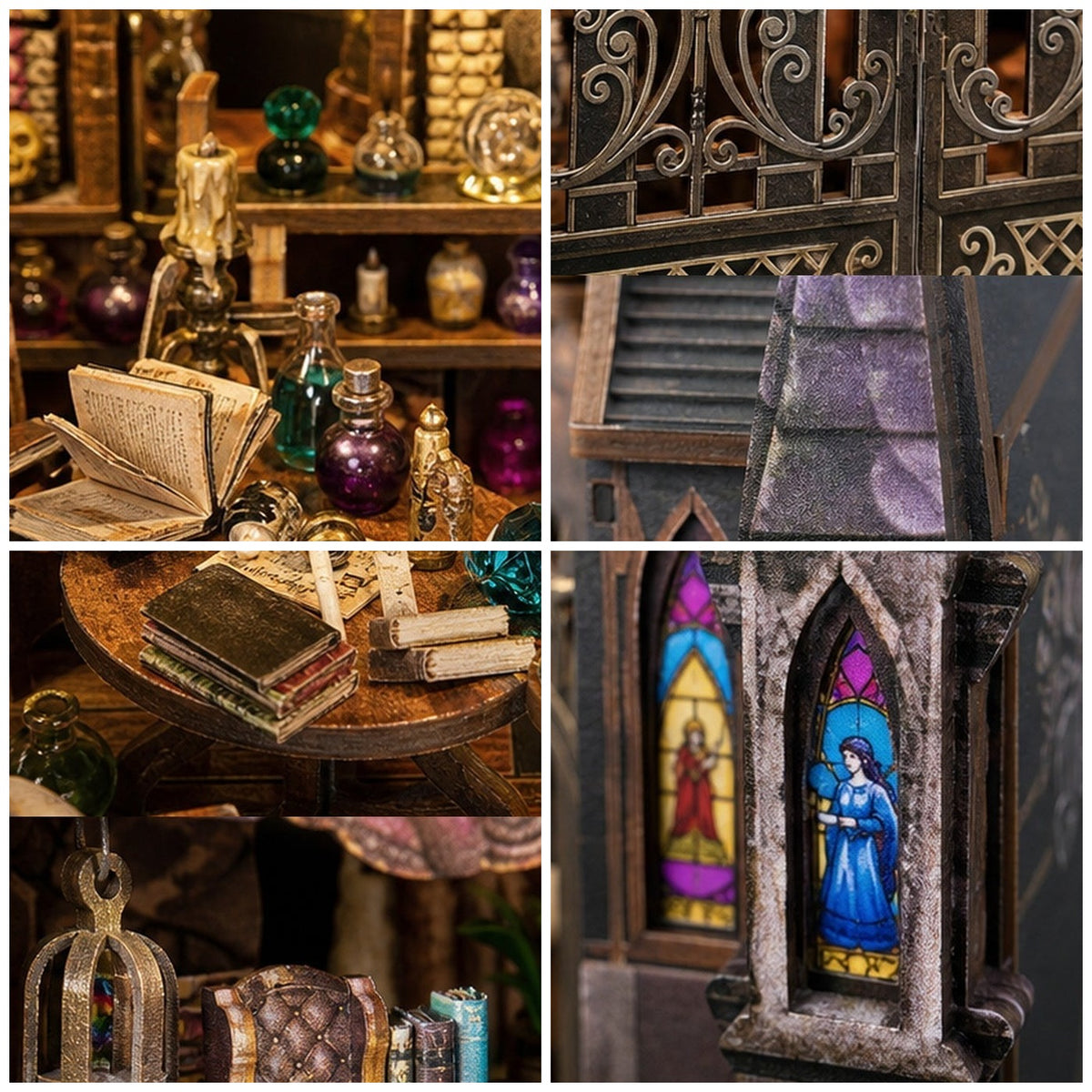Book Nook Twilight Potion details produit