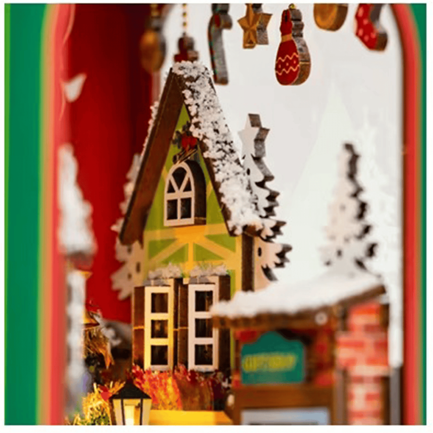 Book Nook Winter of christmas