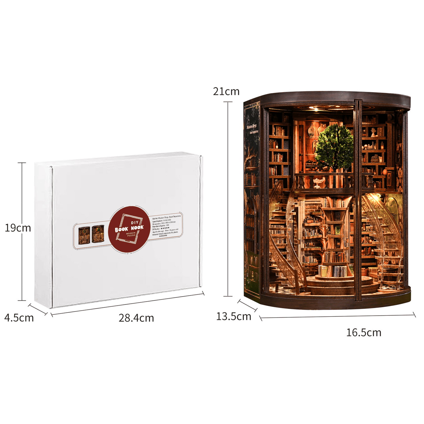 Book Nook Wisdom Rings Book Repository