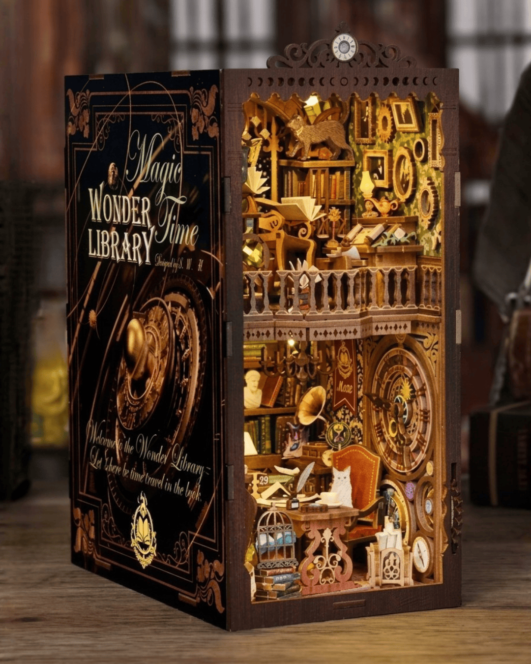 Book Nook Wonder Library
