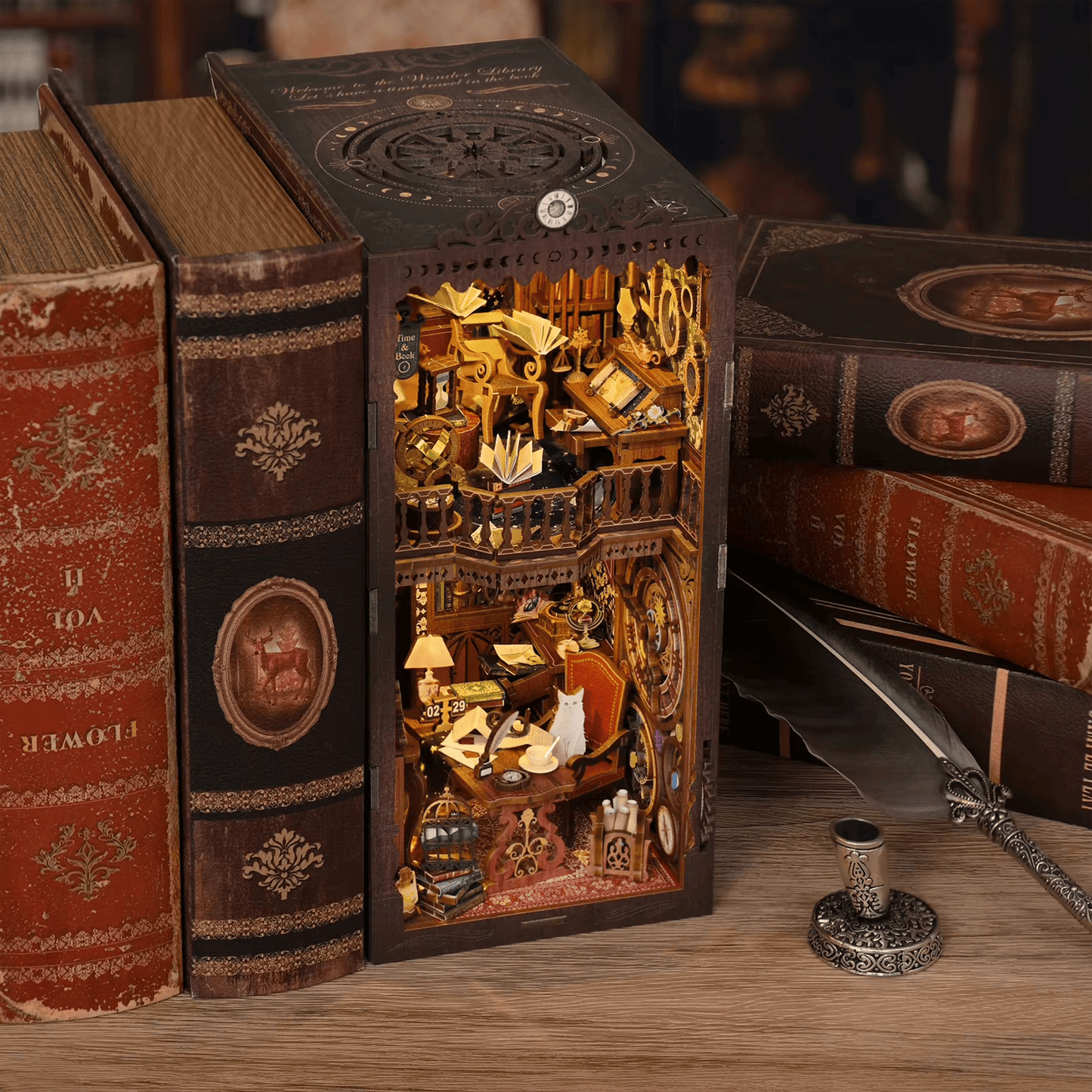 Book Nook Wonder Library