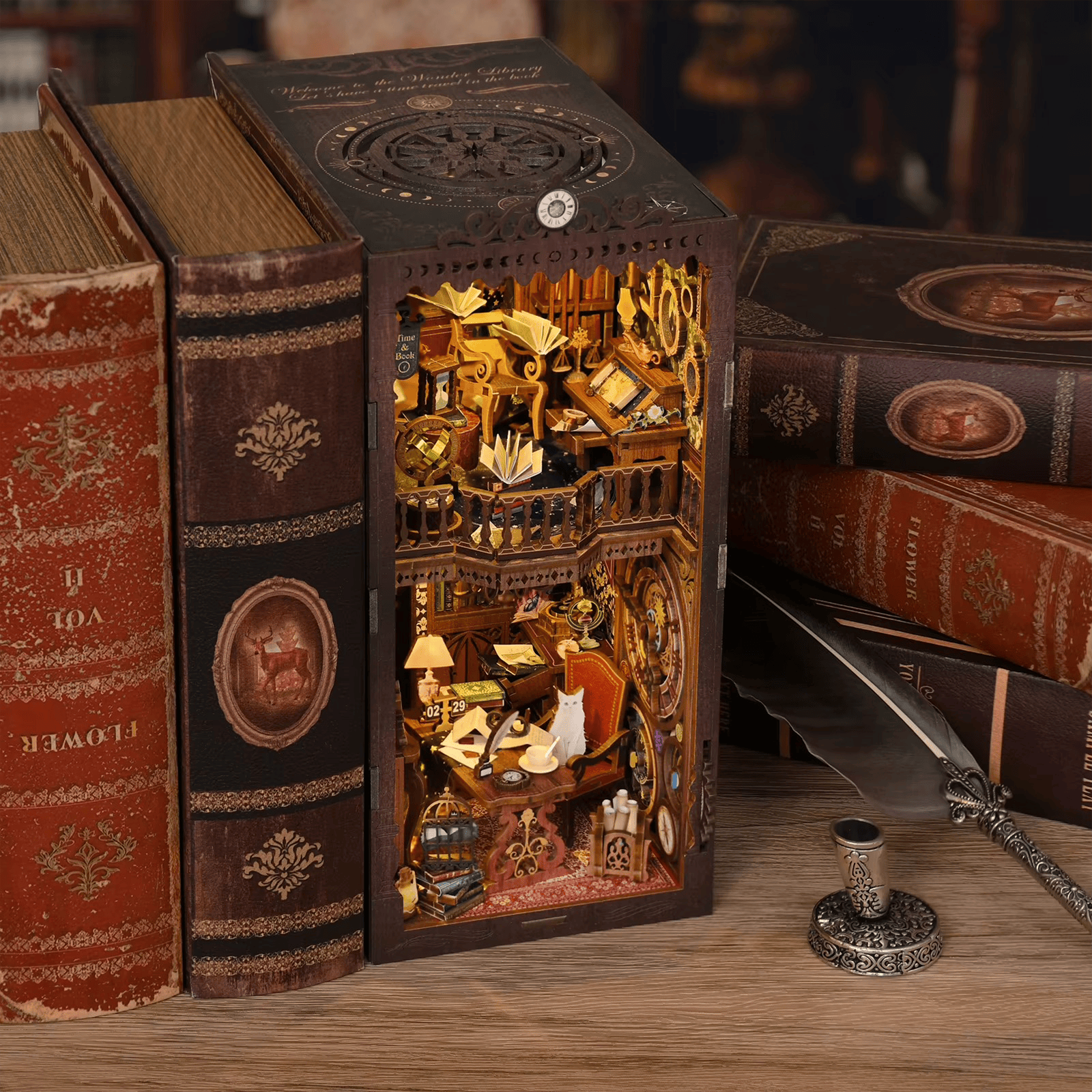 Book Nook Wonder Library