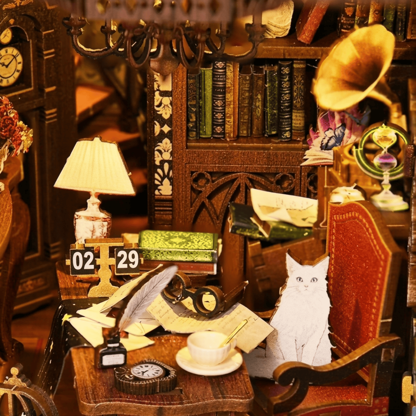 Book Nook Wonder Library